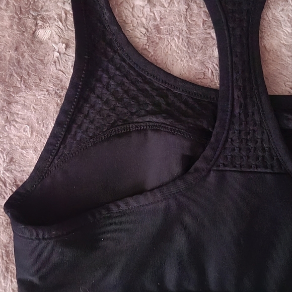 Love black racerback sports bra training top small - Picture 5 of 6